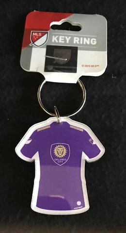 Orlando City Soccer Lions / Pride Key Ring - Jersey Cover