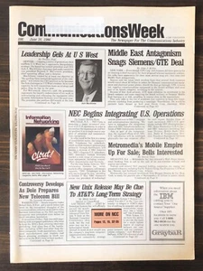 Kommunikationswoche - 1986 16. Juni 23 - Menge 2 Zeitungen - Bild 1 von 2