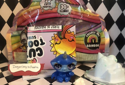 Poopsie Cutie Tooties Onda 2 PINCHERS Azul Cangrejo Unicornio Pestañas Enraizadas Nuevo Perfumado Foto 1 de 2