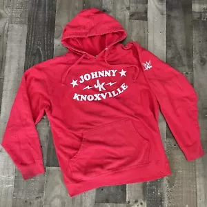 Felpa con cappuccio Johnny Knoxville JK WWE Wrestling Adulto Taglia Large L Wrestlemania 38 - Foto 1 di 7