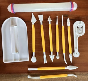Fondant Modellierwerkzeug 11-teilig - Bild 1 von 1