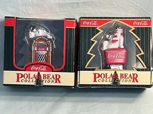 Coca Cola ~Eisbären Sammlung~ Weihnachtsschmuck Vintage 1999 gebraucht - Bild 1 von 9