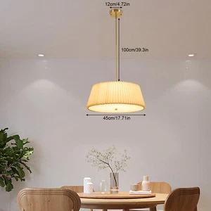 Paper Rope Lampshade Boho Pendant Lamp Shade Restaurant Teahouse Bedroom USA - Picture 1 of 12