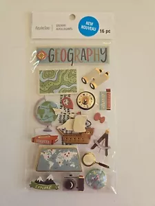 Recollections Geography Scrapbooking Stickers - Picture 1 of 1