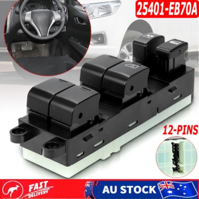 Electric Master Power Window Switch Control For Nissan Navara D40 MNT 2005-2014 - image 1 of 4