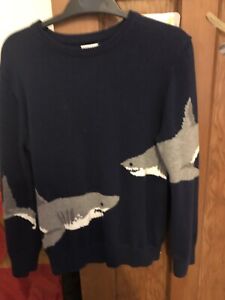 GAP Boys Shark Sweater Size M (age 9-10)