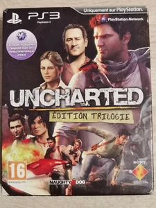 Uncharted Drake's Fortune Among Thieves Edition Trilogy PlayStation PS3 New - Picture 1 of 4