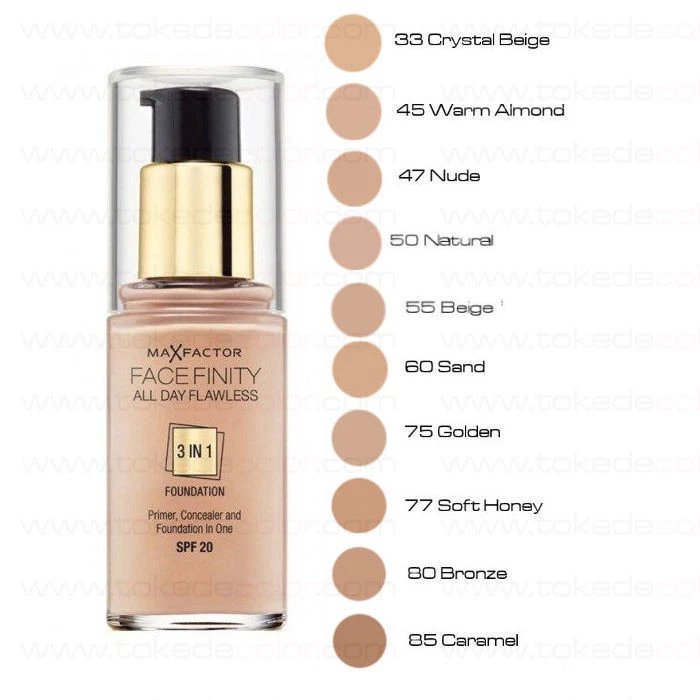 Max Factor FACEFINITY 3 IN 1 FOUNDATION - Image 1 of 1