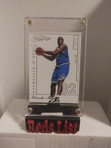 2013/14 Signatures Chase Legends 1/15 Shaquille O’Neal #206 Magic HOF 1 of 1