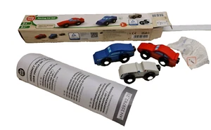 PLAYTIVE  Wooden Racing Car set European Beechwood Age 2+ Delta Sport - Picture 1 of 12