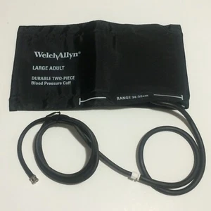 Welch Allyn Vital Signs Monitor Blood Pressure BP Hose Large Adult Nylon Cuff - Picture 1 of 4