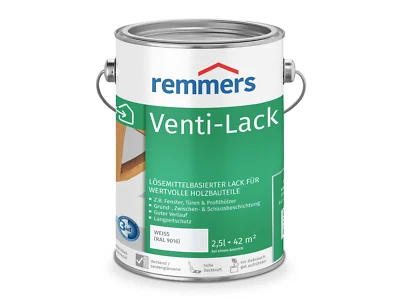 Remmers Venti-Lack 3in1 Lack 2,5 l weiß (RAL 9016) - Bild 1 von 3