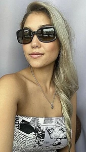 Nuevas gafas de sol Christian DIOR Ever3 ANTHA doradas tortuga de gran tamaño para mujer Italia - Imagen 1 de 14