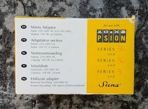 Psion 3/3a/3c - zasilacz sieciowy nowy, UE - Zdjęcie 1 z 3