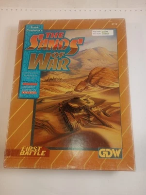 Las arenas de la guerra GDW 1991 primera batalla sin perforar  Foto 1 de 4