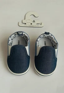 New Sperry Kids Sneakers Size 3 Blue Light Blue White 6-9 Months - Picture 1 of 19