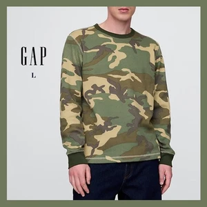 Neu mit Etikett - GAP Herren Camouflage schweres Thermo Langarm T-Shirt Gr. L - $ 44 - Bild 1 von 7