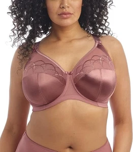 ELOMI Full Coverage Bra Comfort Support & Elegance ROSEWOOD 44K - Picture 1 of 7
