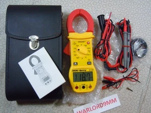 PINZA AMPERIMÉTRICA IDEAL SPERRY 61-722 VOLTIOS-OHM + ACCESORIOS + ESTUCHE - 1166495. - Imagen 1 de 19