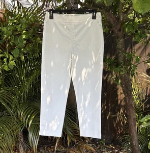 Moschino Couture weiße Cropped Hose Größe 6 - Bild 1 von 8