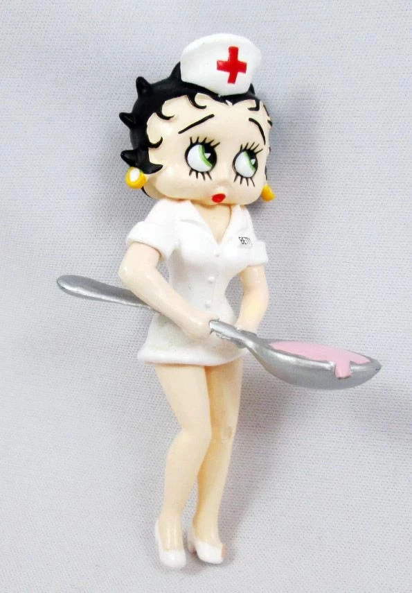 Betty Boop - Figurine Pvc Plastoy - Betty Boop infirmière - Photo 1/1