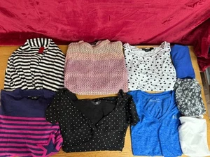Ladies Tall Clothes Bundle Job Lot Size UK 10 / 12 Long Tall Sally Only M x 9 - Foto 1 di 20