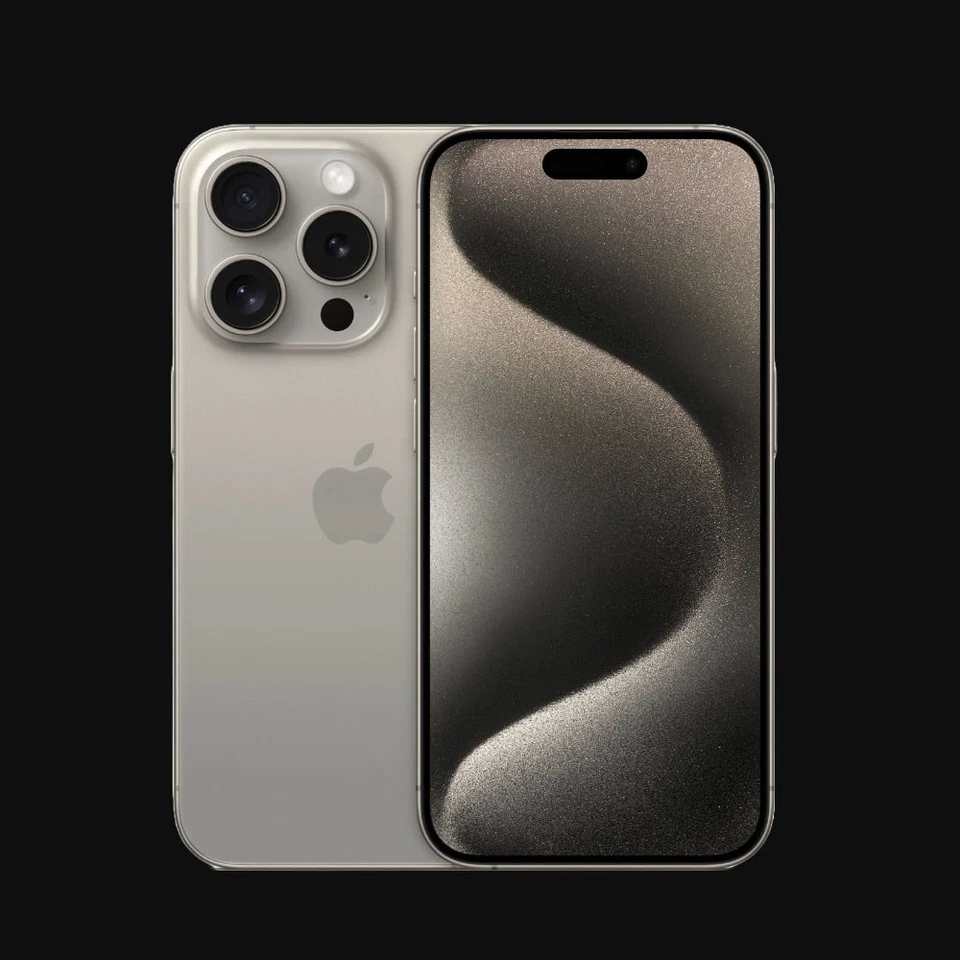 Apple iPhone 15 Pro Max 256GB Natural Titanium AT&T Excellent Condition - Image 1 of 1