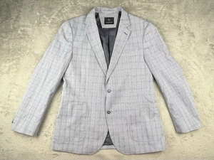 Tailorbyrd Blazer Herren 42 L blau Fensterscheibe kariert Jacke Sport Mantel Baumwollmischung - Bild 1 von 12