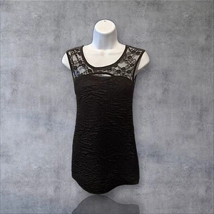 Love Culture Ladies M Mini Dress, Black W/Raised Roses. G-2 - Picture 1 of 9