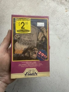 Night Of The Living Dead Beta Not VHS Rare Factory Sealed Brand New Horror Media - Picture 1 of 7