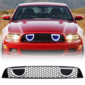 AMERICAN MODIFIED Mustang Upper Grille fits 2013-14 Ford Mustang GT V6(Open Box) - Picture 1 of 9