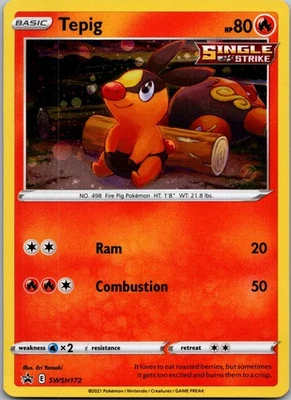 Tepig - SWSH: Sword & Shield Promo Cards SWSH172 - Image 1 of 2