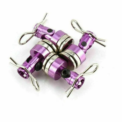 4pc Metal Car Shell Column Post Invisible Mount Clips for 1/10 RC Car body shell - Image 1 of 4