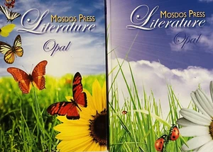 Mosdos Press Literature Opal Textbook Lot of 2 Student Hardcover Texts 3rd Grade - Picture 1 of 7