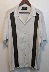 Lansky Brothers Memphis Men's button down shirt size XL Embroidered Clothier 