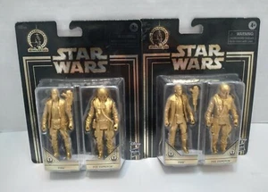 2-STAR WARS Skywalker Saga GOLD Finn and Poe Dameron - Picture 1 of 2