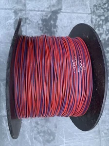 Single Core Stranded 12V 24V Cable Thin Wall Wire 16.5 Amp. Red / Blue 1.0 mm - Picture 1 of 1