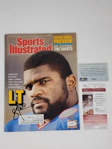 Lawrence Taylor NY Giants Signed 1987 Complete Sports Illustrated AUTO JSA COA - Picture 1 of 6
