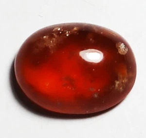 ANTIQUE ORANGE SPESSARTINE CABOCHON LUSTER 6.65 CT JEWELRY GIFT LOOSE GEMSTONE - Picture 1 of 9