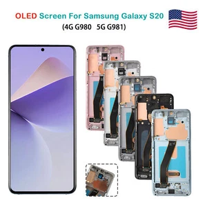 OLED Para Samsung Galaxy S20 G980 5G G981 Pantalla LCD Repuesto Negro - Imagen 1 de 45