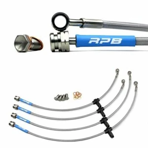RACING PERFORMANCE BREMSLEITUNGEN SCHLÄUCHE FÜR NISSAN S15 SILVIA 99-02 - Bild 1 von 1