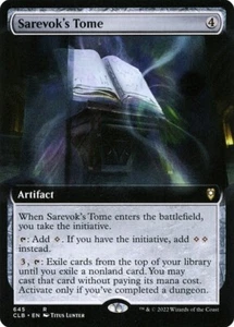 Tomo de Sarevok EXTENDIDO - 645 - Raro - Commander Legends CLB Magic The Gathering - Imagen 1 de 1