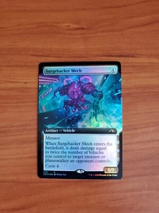 MTG Kamigawa: Neon Dynasty - Surgehacker Mech (500) Extended Art FOIL - Foto 1 di 2