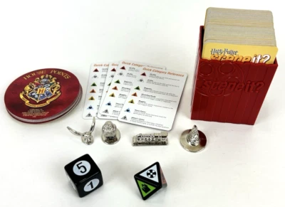 Scene it Harry Potter 2005 DVD Game 1st Ed Replacement Parts Cards Tokens Dice - Image 1 of 4