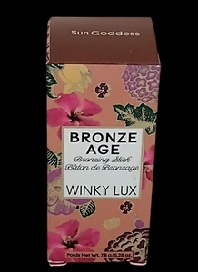 Winky Lux BRONZE AGE BRONZING STICK Dewey Finish Cream Bronzer SUN GODDESS 7.5 g - Picture 1 of 24