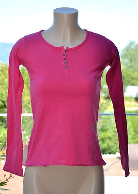 Desigual - Pretty Long Sleeve T-Shirt Pink - Size 11/12 Years - Good Condition - Image 1 of 4