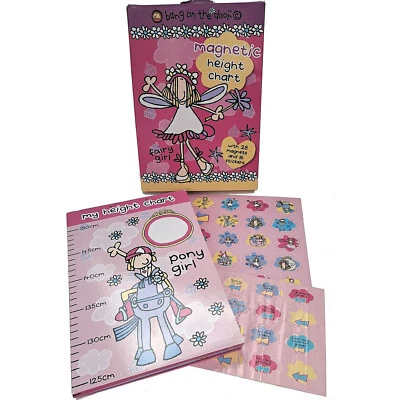 Bang On The Door Magnetic Height Chart Fairy Pony Girl Pretty Princess Pink - Image 1 of 4