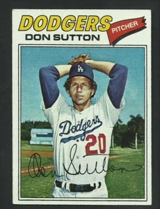 Don Sutton 1977 topps #620 en muy buen estado - Imagen 1 de 1