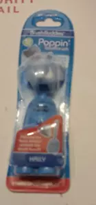 Brush Buddies Poppin' Toothbrush Haily Soft Kids Blue Elephant New  UE15 - Picture 1 of 2