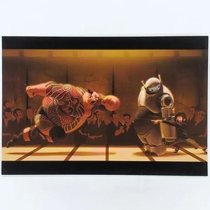 Big Hero 6 Postcard Baymax Hiro Concept Art of Disney Marvel Comics Ryan Lang - Picture 1 of 2